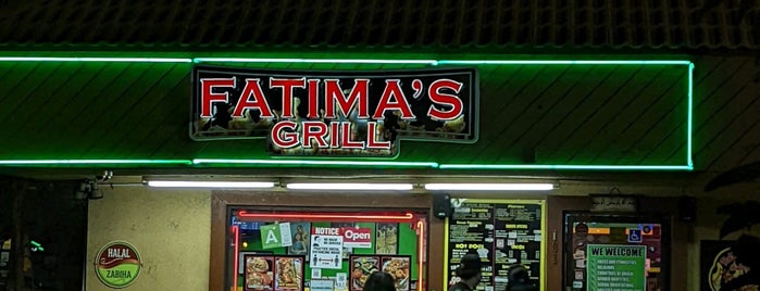 Fatima's Halal Grill is one of California.
