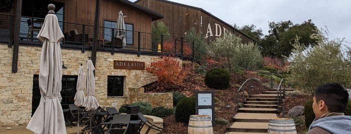 Adelaida Cellars is one of Cali vineyards to visit.