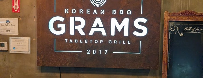 Grams BBQ is one of LA.