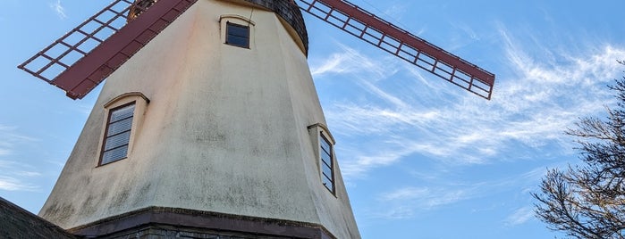 Solvang Windmill is one of Central CA Coast.