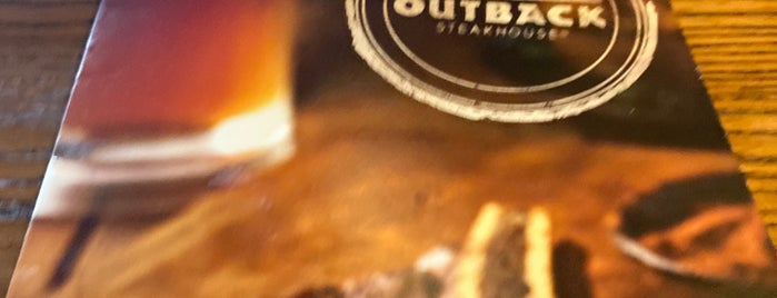 Outback Steakhouse is one of Dina's.