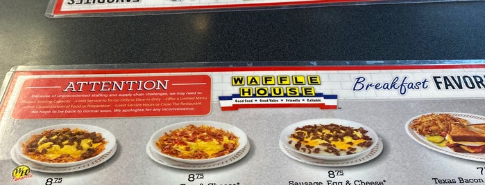 Waffle House is one of My Breakfast spots.