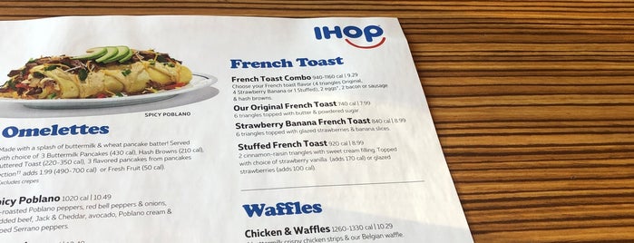 IHOP is one of Fine dining.