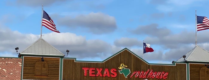 Texas Roadhouse is one of สถานที่ที่ Mark ถูกใจ.