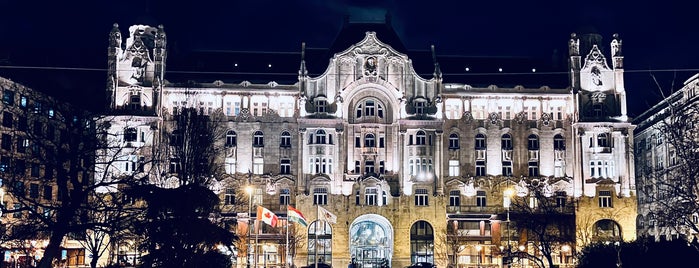 Four Seasons Hotel Gresham Palace Budapest is one of cancer.