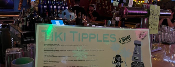 King Bennie's Tiki Lounge is one of Tiki Bars, Tropical Drinks & Cocktails.