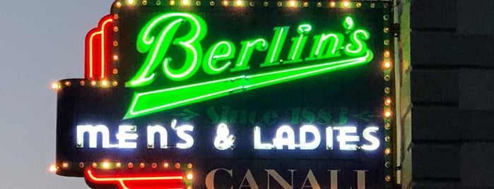 Berlin's for Men is one of Neon/Signs East 4.