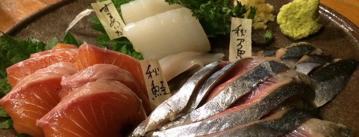 みかづき酒房 is one of 魚.