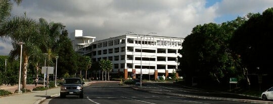 Eastside Parking Structure is one of School arrival.