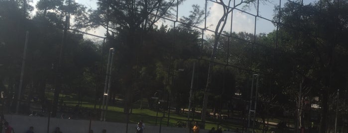 Parque Cuscatlan is one of Lieux sauvegardés par Kimmie.