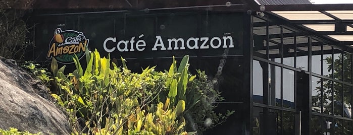 Café Amazon is one of Petrol Station.