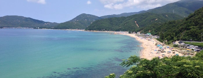 水晶浜海水浴場 Mihama Beach is one of てくてく3.
