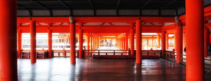 Itsukushima Shrine is one of てくてく3.