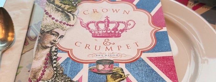 Crown & Crumpet Tea Salon is one of Coffee, Tea, and dessert to-do.