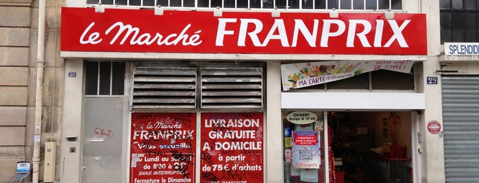 Franprix is one of Paris - comer.