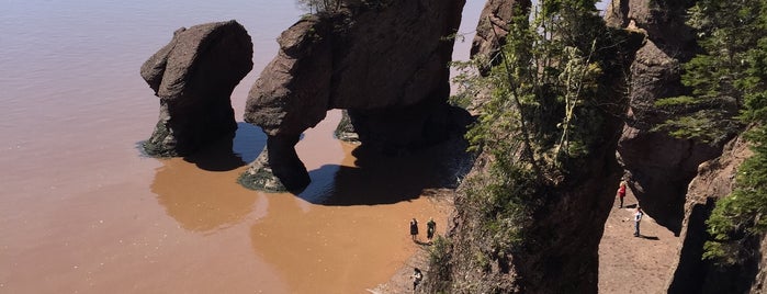 Hopewell Rocks is one of Canada.