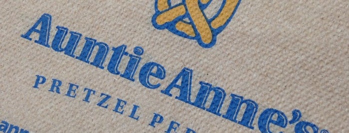 Auntie Anne's is one of Steve’s Liked Places.