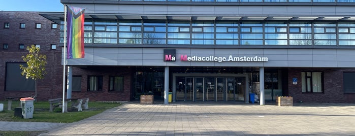 Mediacollege Amsterdam is one of places.