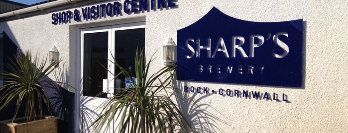 Sharps Brewery is one of Cornwall.