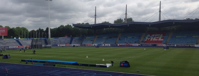 Stadium Nord Lille Métropole is one of football stadiums 💙⚽.