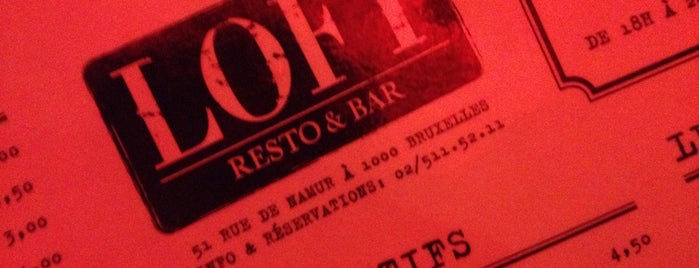 LOFT Resto & Bar is one of BXL Happy Hour.