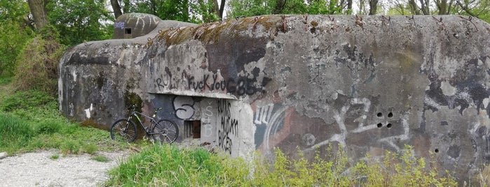 Bunker B-S-15 Ostrov is one of Petržalské bunkre.