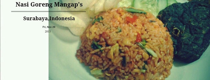 Pecel Mangap's is one of sby.