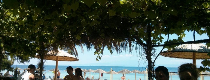 Pachis Beach Bar is one of สถานที่ที่ Murat ถูกใจ.