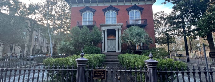 Mercer Williams House is one of Savannah Favorites.