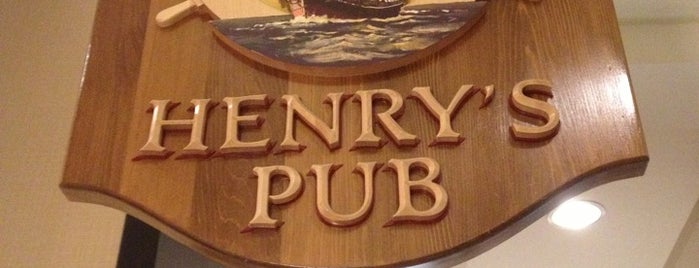 Henry's Pub at Sheraton Cavalier Hotel Calgary is one of Matthew’s Liked Places.
