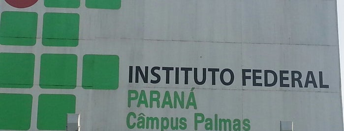 IFPR Campus Palmas is one of Lugares favoritos de Augusto.