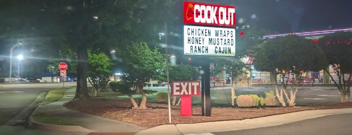 Cook Out is one of New spots.
