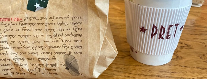 Pret A Manger is one of Antonellaさんのお気に入りスポット.