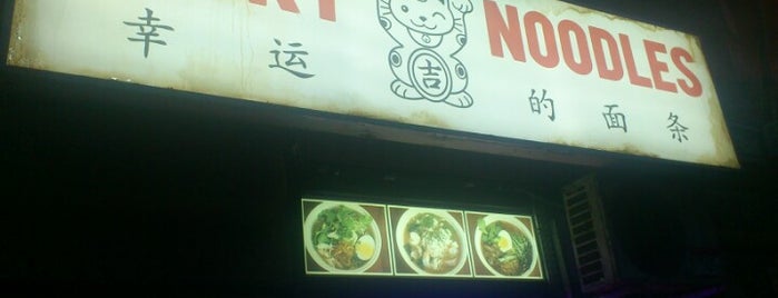 Lucky Noodles is one of Must-see in MSK <3.