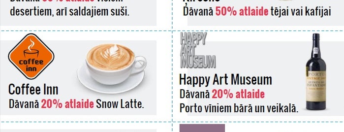 Happy Art Museum is one of WINE SHOPS with BAR in Riga.