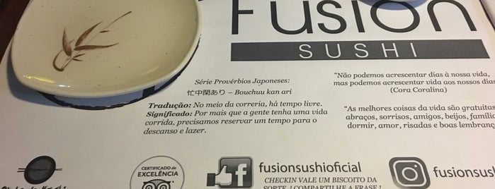 Fusion Restaurante & Sushi is one of Ubatuba.