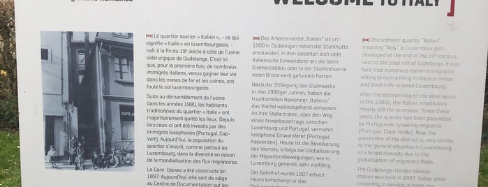 Gare CFL de Dudelange-Usines is one of Esch 2022 🇱🇺.