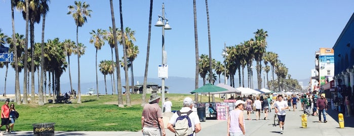 Venice Beach Boardwalk is one of LA.