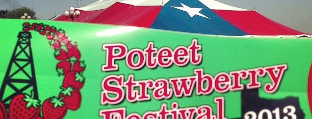 Poteet Strawberry Festival Fair Grounds is one of Kelly’s Liked Places.