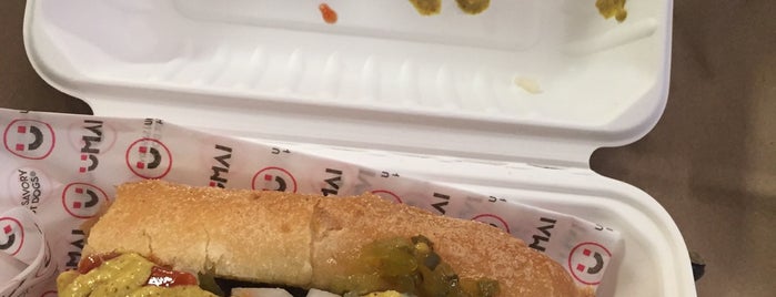 Umai Savory Hot Dogs is one of Posti che sono piaciuti a Gilda.