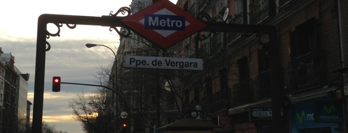 Metro Príncipe de Vergara is one of Kiberly'in Beğendiği Mekanlar.