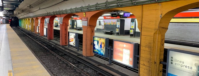 Estación Uruguay [Línea B] is one of BA Subway list - All lines.