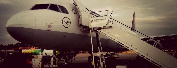 Lufthansa Flight LH 3198 is one of #Rom.