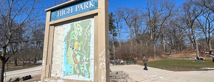 High Park is one of Toronto Map.