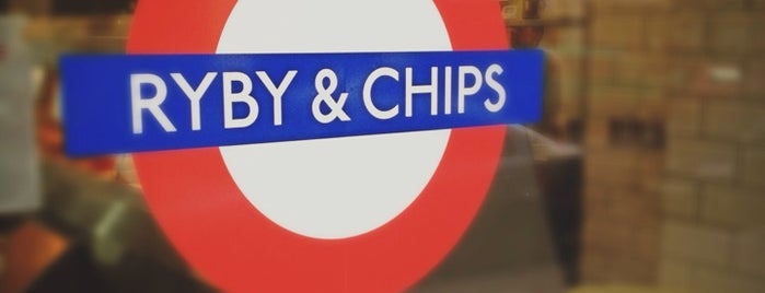 Ryby & Chips is one of Prague.