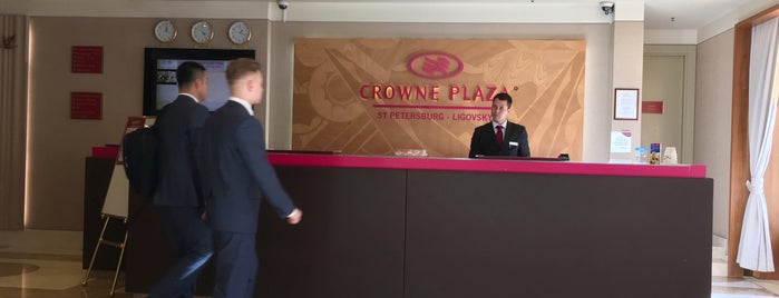 Crowne Plaza is one of places.