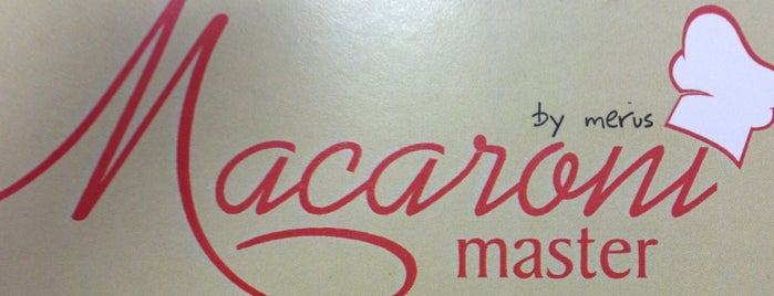 Macaroni Master is one of Tempat yang Disimpan Burak.