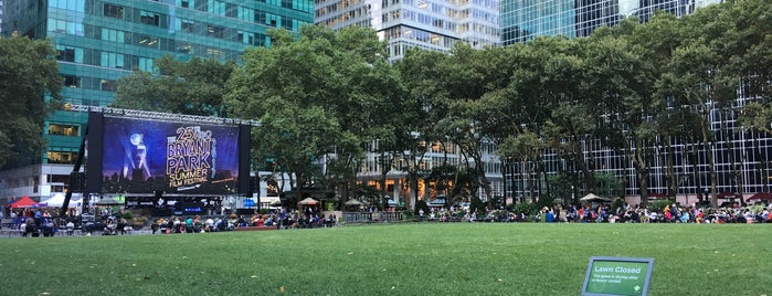 Bryant Park Film Festival is one of Annual Events.