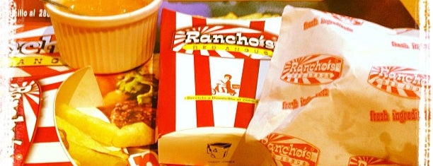 Rancho's Burger is one of Locais curtidos por Kevin.