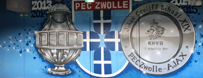 Supporterscafé PEC Zwolle is one of Must-visit Soccer Fields in Zwolle.